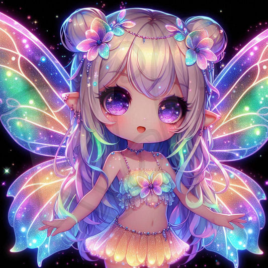 Chibi fairy Happiness