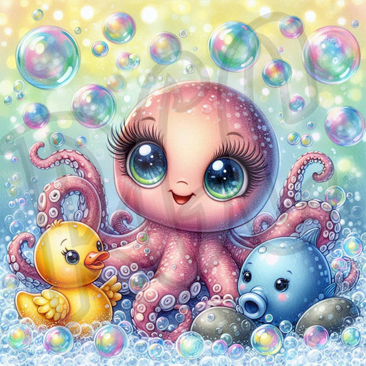 Rub a dub Octopus