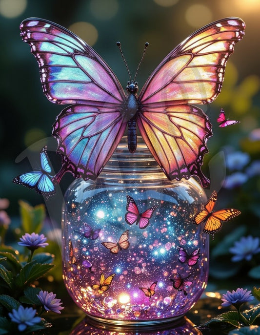 Magical Butterfly Jar