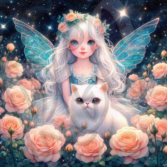 Peach Rose Fairy
