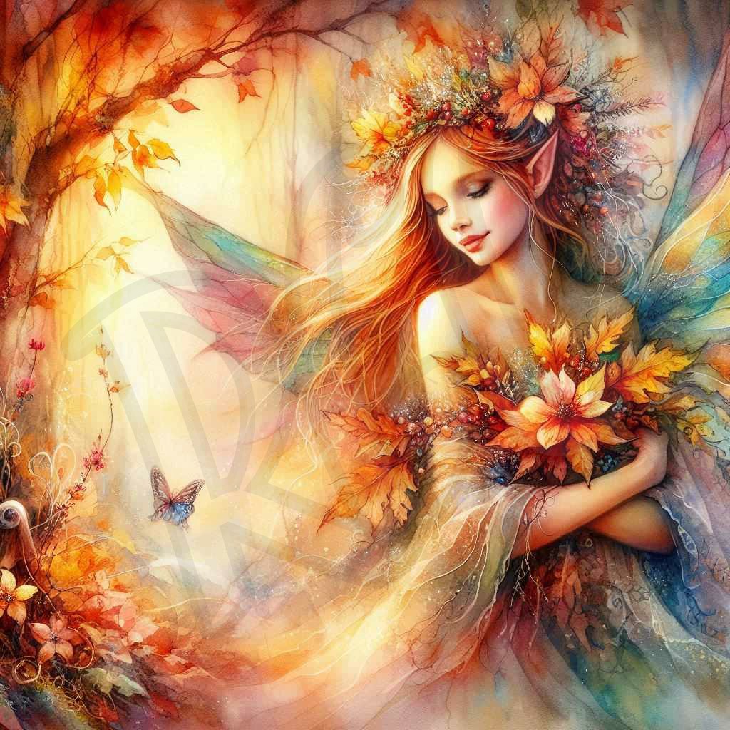 Autumn forest Faerie