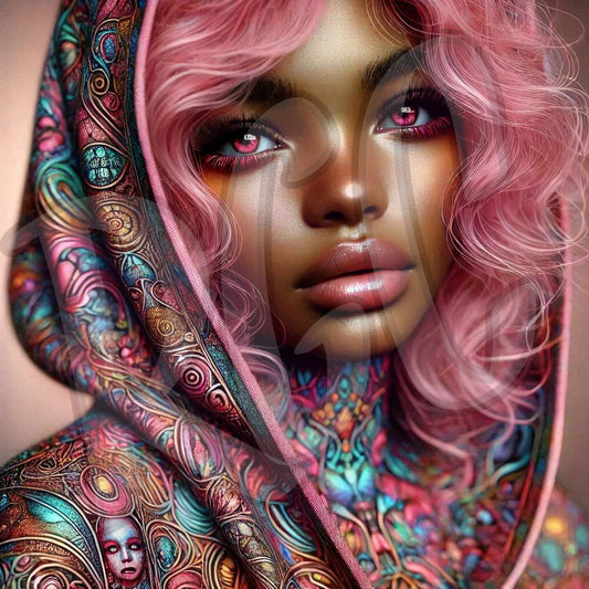 Tapestry Women in Pink