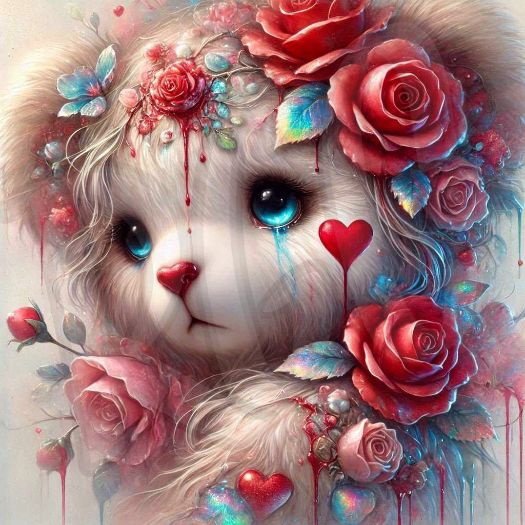 Hearts & Roses Bears