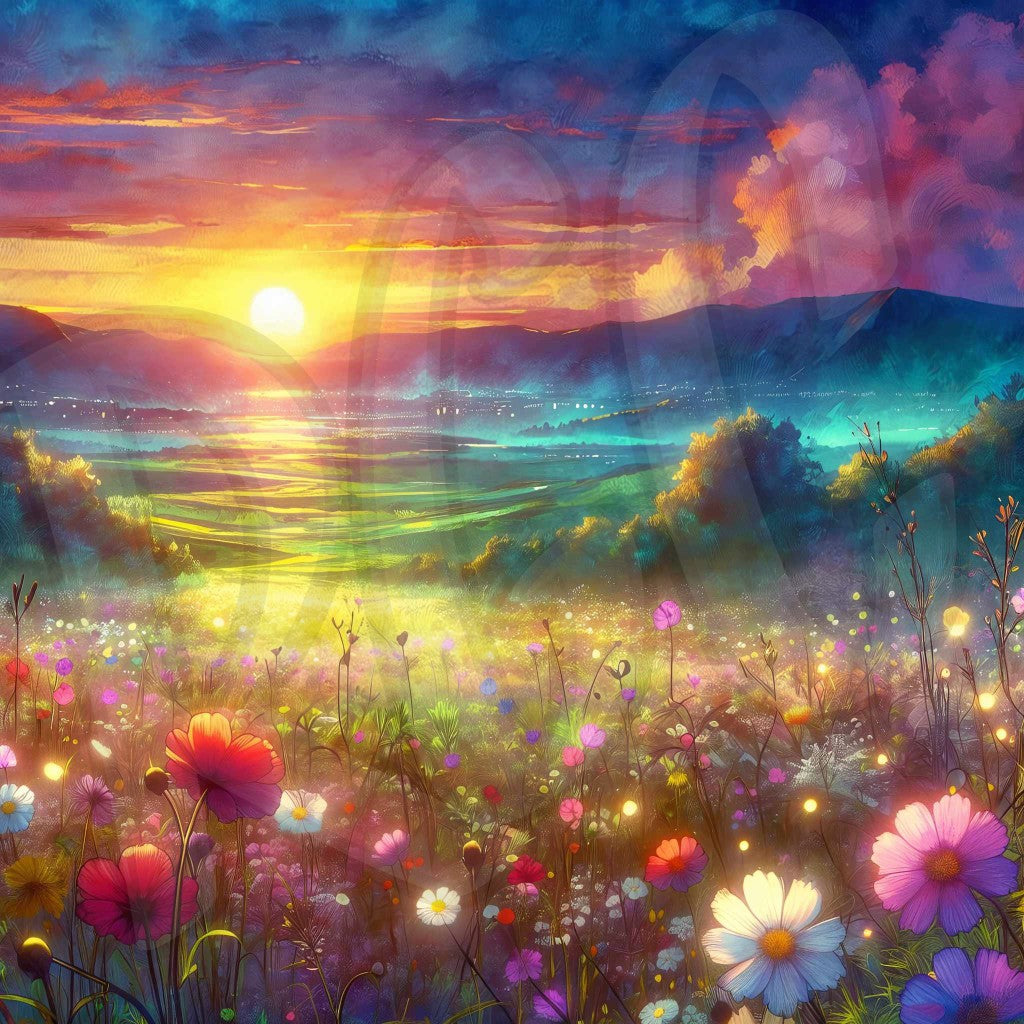 Spring Meadows Landscape