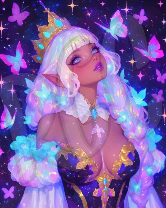 Glowing Butterflies