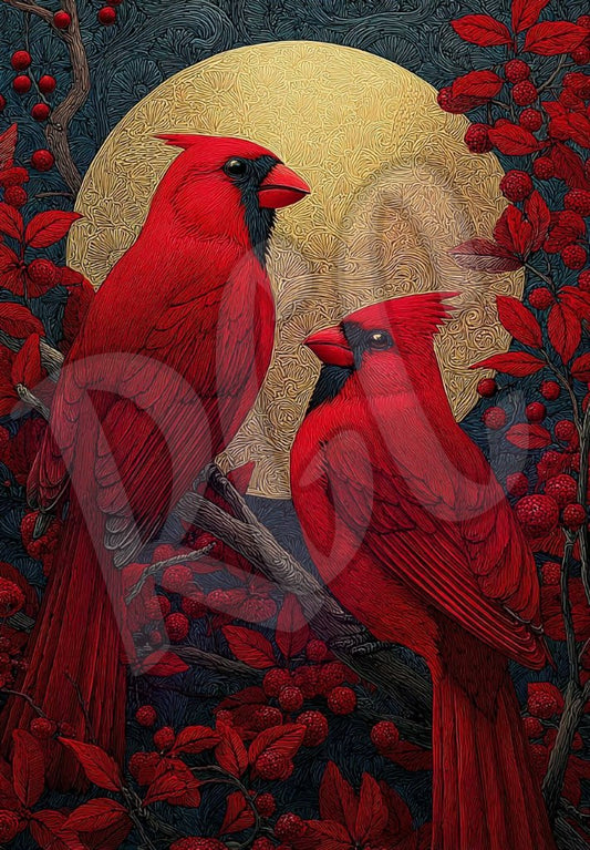Christmas Cardinals