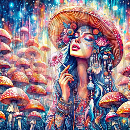 Bohemian Mushroom Goddess 1-6