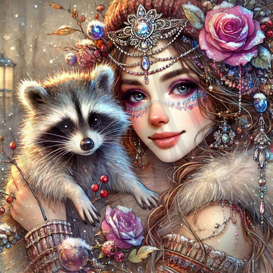 Woodland Princess & Raccoon 1&2