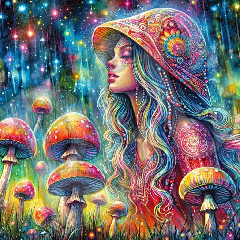 Bohemian Mushroom Goddess 1-6