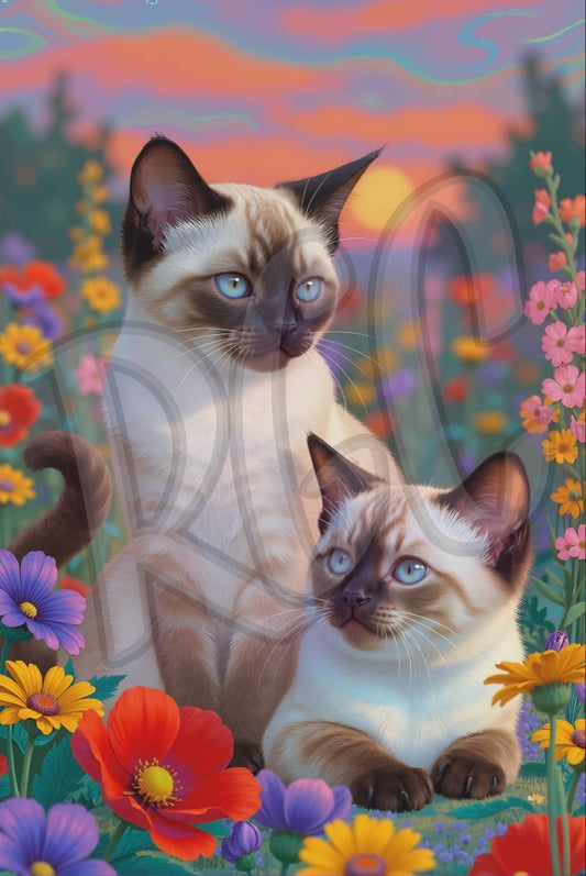 Sweet Siamese Sunrise