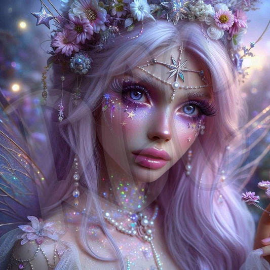 Lilac Bohemian star faerie