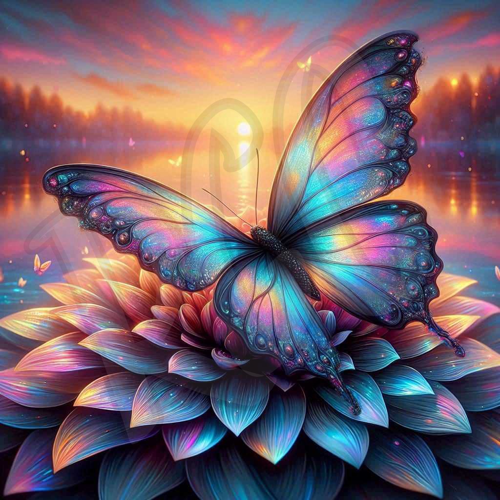 Butterfly Sunset