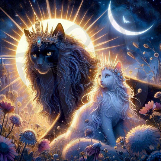 Sun and Moon Cat