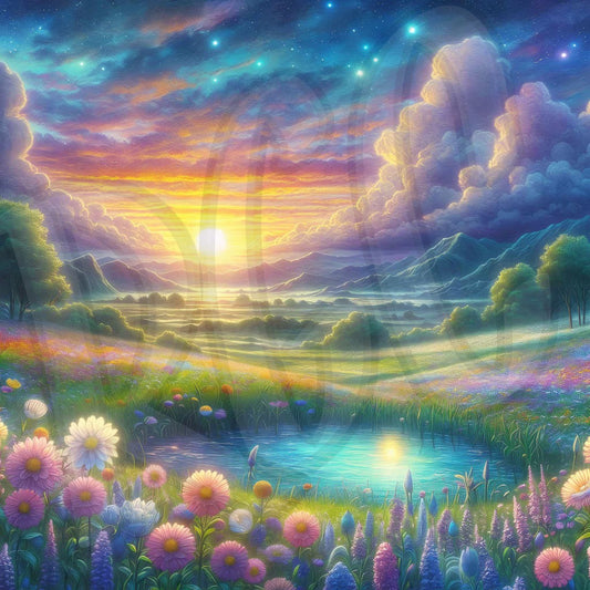 Celestine Landscape