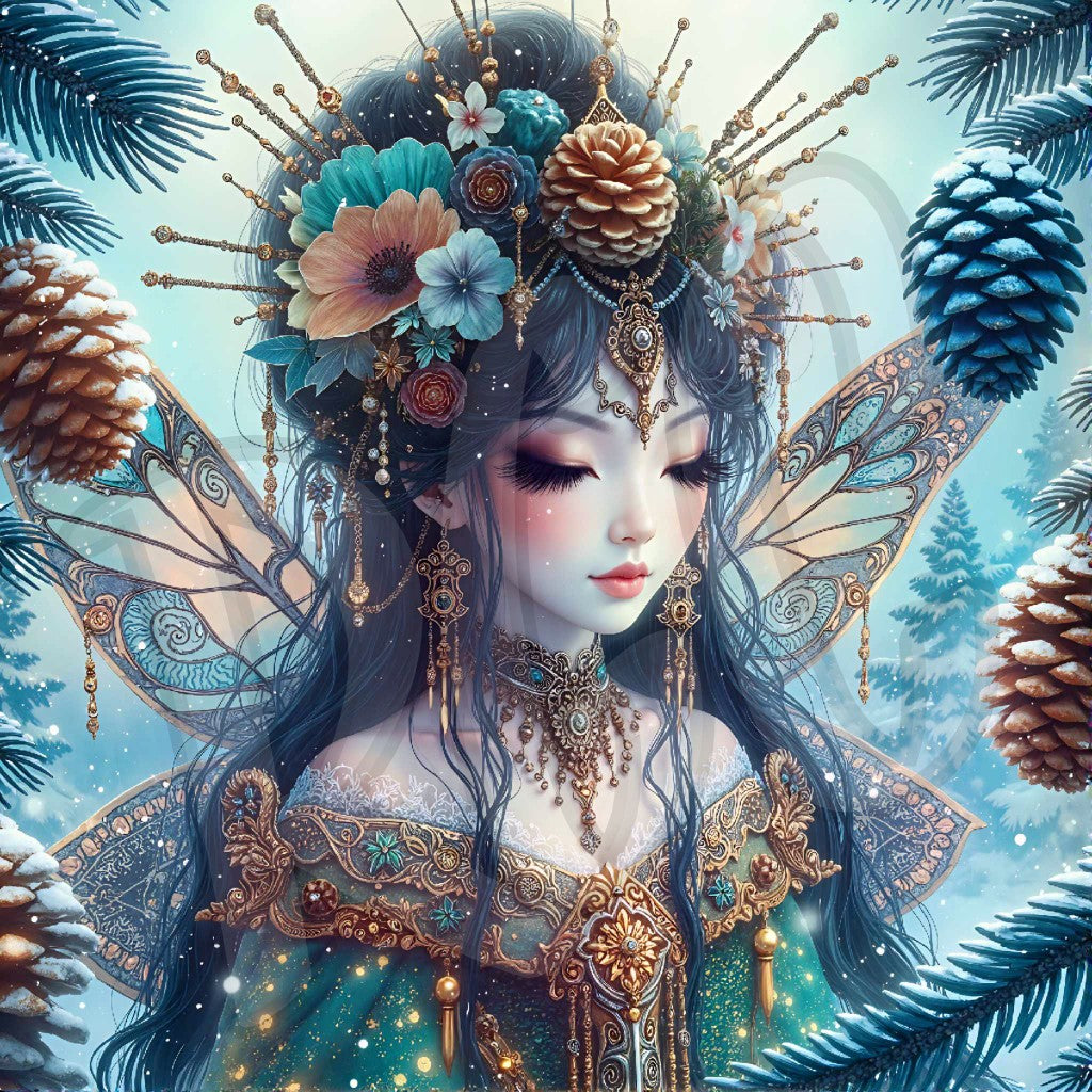 Asian Pinecone Fairy