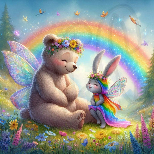 Brandy Bear and Briar Bunny Pride
