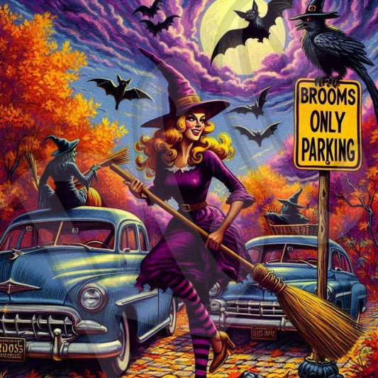 Brooms Only Parking