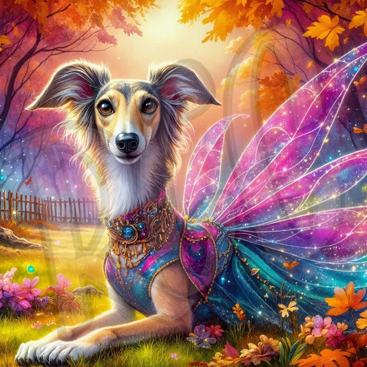Halloween Whippet Fairy