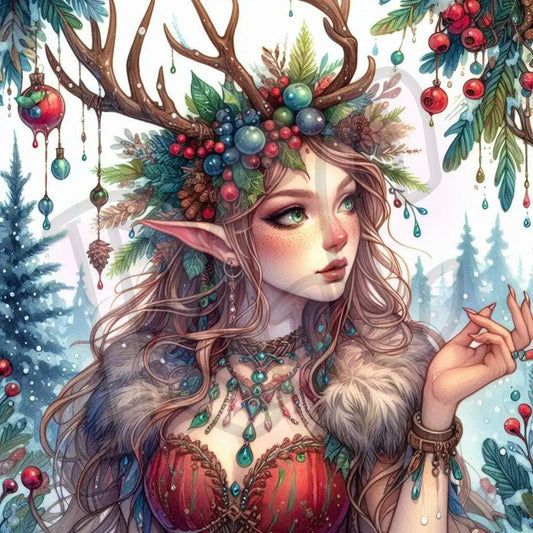 Festive Woodland Fae