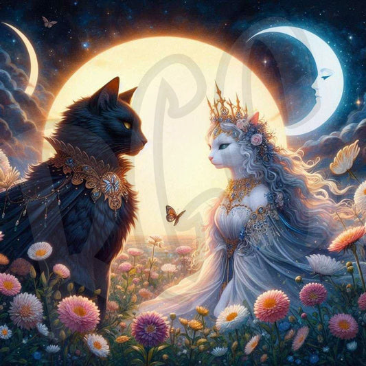 Sun and Moon Cat