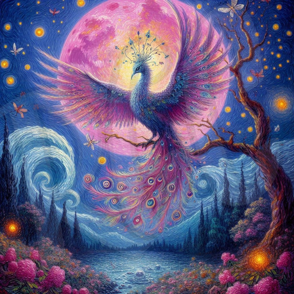 Peacock Moon