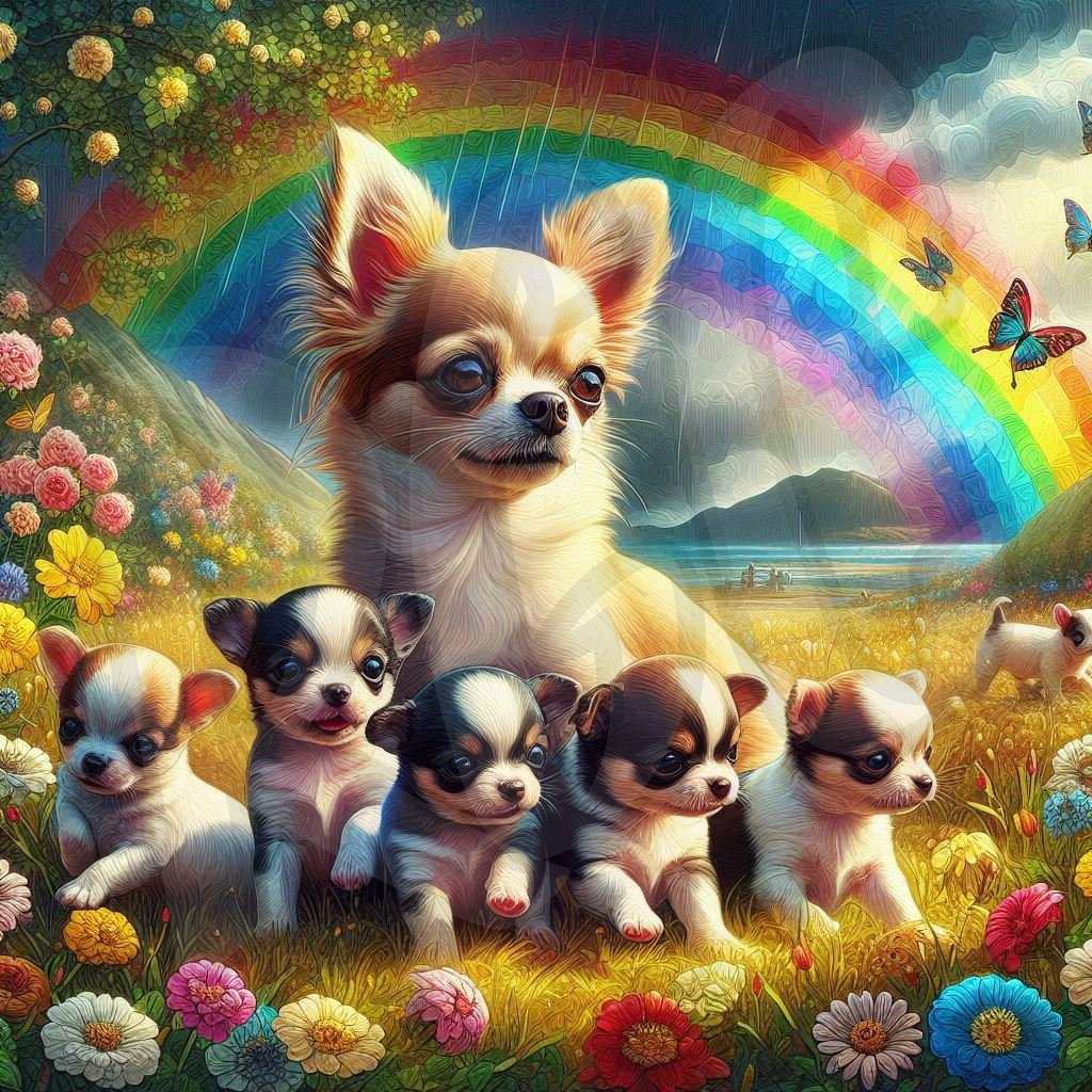 Rainbow Chihuahuas 1&2