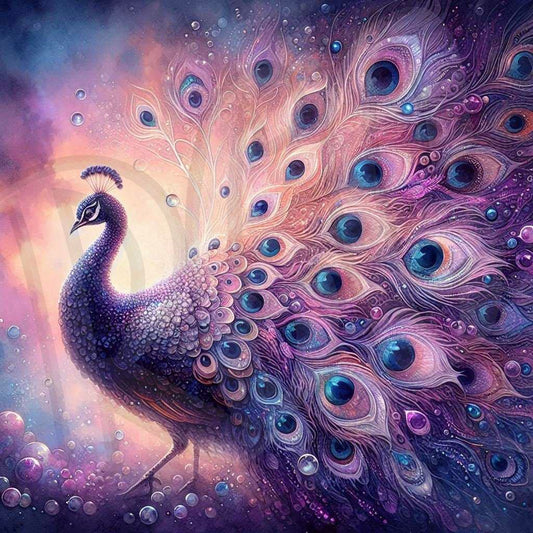 Purple Peacock