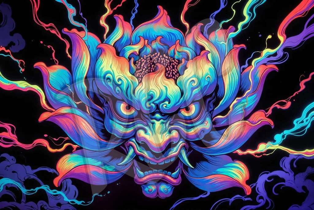 Possessed Lotus Flower