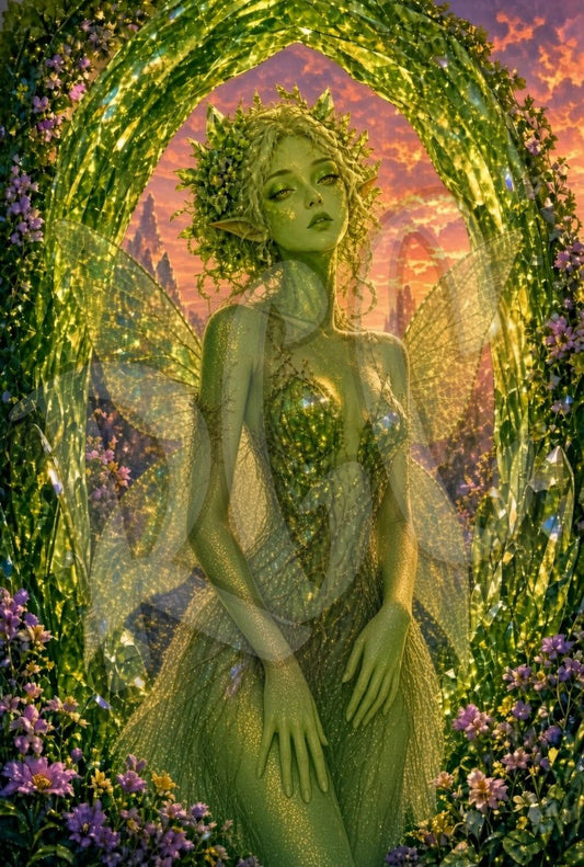 Peridot Birthstone Fairy