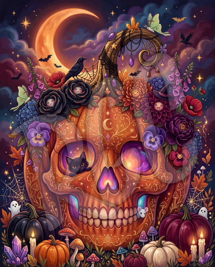 Pumpkin Skull